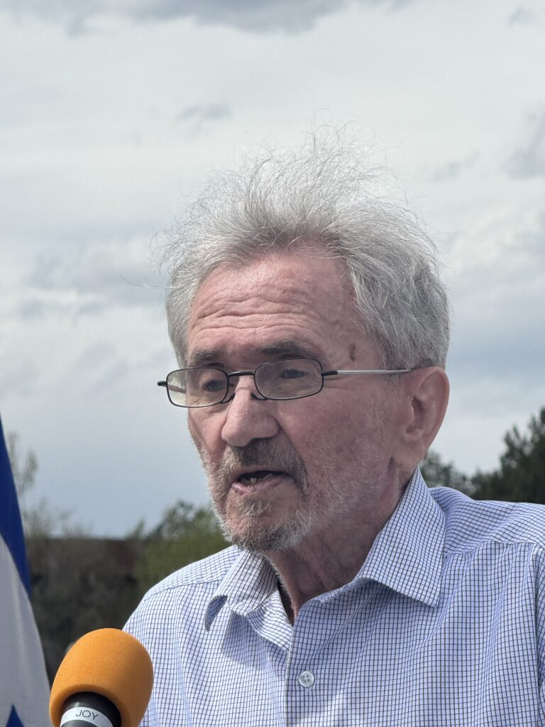 Holocaust survivor Asher Ben Basat